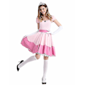 Miniatyrbillede 2 af 5: Prinsesse Peach Halloween Cosplay Kostume S