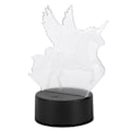 Miniatyrbillede 6 af 8: 3D Farverig Lyslampe LED Touch Control Dyr Form Kunst Natlys USB Batteri Dual Powered