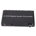 Miniatyrbilde 2 av 8: AY77 5.1CH DAC Converter Audio Decoder Digital Optisk Koaksial for Toslink til RCA 3,5 mm Jack for Xbox for PS4 for TV