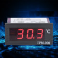 Miniatyrbild 4 av 8: Mini LCD digital temperaturpanelmätare Termometer temperaturindikator -40℃ - +110℃