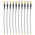 Miniatyrbilde 1 av 8: 10 STK semi-innebygd fjærantenne 433470MHZ IPEX-grensesnitt rent kobber RG1.13 for LoRa-modul