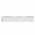 Miniatyrbillede 7 af 8: Rhinestone Maleri Lineal i Rustfrit Stål Tomme Gitre Point Drill Pen Lineal til 5D DIY138MM