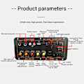 Miniatyrbillede 4 af 5: Max 300W Bluetooth Forstærkerkort 12V 24V 220V EU Stik