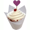 Miniatyrbillede 6 af 8: 150 stykker mini bagekopper Tulip bage kopper Cupcake liners Muffin liners til bryllup fødselsdagsfester