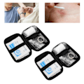 Miniatyrbild 7 av 8: 2 set nödhjälpssats för utomhusbruk för hushållsbandage förband Gaze Verktygslåda för nödbehandling