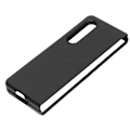 Miniatyrbilde 6 av 8: Business Lærmønster Telefondeksel Støtsikkert Telefondeksel for Samsung Galaxy Z Fold 3 Svart