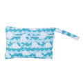 Miniatyrbillede 2 af 8: Sød bleopbevaringspose Tegneserie Dyremønster Rejse Bærbar Blepose Pouch#12