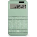 Miniatyrbillede 1 af 5: Bordregner Standardfunktion, 12 Cifre LCD Stort Display Og Stor Tast, Batteri / Solcelledrevet - Grøn