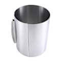Miniatyrbilde 2 av 5: Justerbar Kakering Høy 20 cm - Justerbar Bakeringsring i Rustfritt Stål - Høy Bakeform kompatibel med Enkel Tilberedning-B15