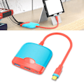 Pikkukuva 5 / 8: 3 in 1 Type C - HDMI-sovitin 4K 5 Gbps Type C AV -monitoiminen sovitinmuunnin kytkimelle