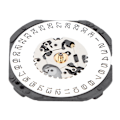 Miniatyrbild 3 av 8: Kalender vit datumvisning VX32 Quartz Watch Urverk Watch Reservdelar Reparation Movement