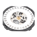 Miniatyrbilde 3 av 8: Kalender Hvit datovisning VX32 Quartz Watch Movement Replacement Watch Reservedeler Reparer Movement