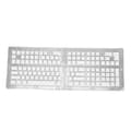 Tangentbordstangenter 132 Tangenter Pudding Transparent OEM Höjd PBT Tvåfärgsformsprutning DIY Tangentbordstangenter