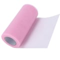 Miniatyrbild 3 av 8: Tulle rulle 100 yards färgad dekorativ nät hantverk för DIY dockkläder bröllopsdekoration rosa