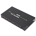 Miniatyrbilde 7 av 8: High Definition Multimedia Interface Splitter 4k 1 in 4 Out Stabil Pålitelig Praktisk Datamaskin Enhet Spenning 100‑240VEU Plugg