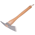 Miniatyrbillede 5 af 8: Pick Axe Enkel Praktisk Fin udførelse Rustfrit stål Træmateriale Graveværktøj