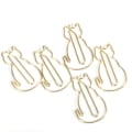 Miniatyrbillede 2 af 7: 12 stk Clip Katteformet Unik Stilfuld MultiFunction Tykket Papir Clip 3x2cm