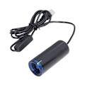 Miniatyrbillede 3 af 8: Elektrisk luftpumpe USB-drevet elektrisk vakuumpumpe med 2 dyser og opbevaringspose til rejser
