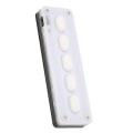 Miniatyrbilde 5 av 8: Programmerbart tastatur 5 taster Kablet USB Trådløs Bluetooth Dual Mode Mini Silikon Mute DIY Programmerbart Gaming Keyboard Hvit