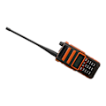 Miniatyrbillede 7 af 8: Udendørs bærbar dual-band walkie talkie-sæt håndholdt LCD-display walky talky 100‑240V orange EU-stik 100‑240V