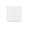 Miniatyrbillede 1 af 5: Matter WiFi Smart Switch Væglampe Kontakt Smart Kontrol 6-vejs