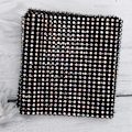 Miniatyrbilde 4 av 8: 24 rader svart bunn plast strass mesh bånd sy trim plagg tilbehør dekorasjon