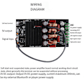 Miniatyrbillede 5 af 5: TPA3255 2x300W Stereo HIFI Digital Effektforstærker Board 600W Klasse D