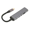 Miniatyrbilde 3 av 8: USB C-dokkingstasjon alt-i-ett multifunksjonell adapter Type C til PD100W USB3.1 USB2.0 Type C2.0 3.5 lydhub