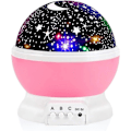Miniatyrbillede 1 af 5: Natlampe til børn, Børnenatlampe, Stjernenatlampe, Nebula Stjerneprojektor