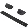 Miniatyrbilde 8 av 8: 10 stk Utendørs fiskestang bærestropp Neopren slynge Elastisk justerbar takleholder Svart