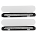 Pikkukuva 1 / 5: Ammattimainen Nano Glass Nail Buffer Set - 2 kpl suurikokoisia kynsiviiloja hiontaan, kiillotukseen ja kiillotukseen - manikyyrityökalu