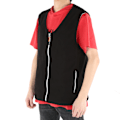 Miniatyrbilde 7 av 8: Vinter Hold Varme Vest Utendørs Unisex USB Polyester Elektrisk Oppvarming Smart Varm JakkeXXL