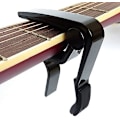 Miniatyrbilde 4 av 4: Gitar Stemme Klips for Akustiske og Elektriske Gitarer Svart Metall Design