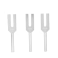 Miniatyrbillede 2 af 8: 3 stk C4096 / C4160 / C4225 Aluminiumslegering stemmegaffel lydhealing terapi værktøjssæt