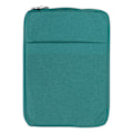 Miniatyrbild 2 av 8: Laptopfodral 15,6 tum 39x29x2cm dubbelskiktsdesign polyester Case för bärbar dator för OS Laptop Pro för HP för DellDark Cyan