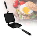 Miniatyrbilde 3 av 8: Dobbeltsidig Non-stick stekepanne vaffeljern for kake toast sandwich