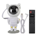 Miniatyrbilde 1 av 8: Astronautformet stjerneprojektor i ABS, PC og PVC for soverom, hjemmefestdekorasjon