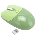 Miniatyrbillede 7 af 8: Trådløs mus BT5.1 eller 2,4 GHz Silent Click Justerbar DPI Auto Sleep Office Mouse for Girl Working Family School Cafe Green