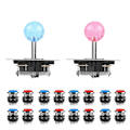 Miniatyrbillede 4 af 8: Tilbehør til Arcade Zero Delay USB Encoder DIY Kit Sæt Spil USB Kabel LED Knap