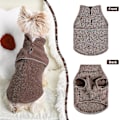 Miniatyrbillede 4 af 4: Halloween Hundetrøjer til Små Hunde og Katte Fleece Vest Varmt Trøjejakke til Vinterhvalpe