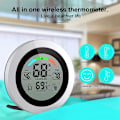 Miniatyrbillede 3 af 5: Indendørs Termometer Fugtighedsmåler Digital Hygrometer Rumtemperatur Monitor med Min og Max