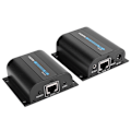 Miniatyrbillede 7 af 8: HD til RJ45 enkelt netkabel 60M infrarød IR loop output extender LKV372Pro 100-220V forsyningsspænding EU-stik