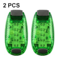 Miniatyrbillede 1 af 5: 2 stk. USB LED sikkerhedslys - Klar cykelbaglygte fungerer glimrende som løbelys til joggere, kæledyr, cykelblink eller bagclips