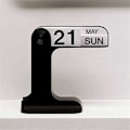 Miniatyrbild 2 av 4: Vändbar Kalender Roterbar Skrivbordskalender för Vardagsrum Vit