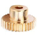 Pikkukuva 8 / 8: Spur Gear Messinki 30 Hammas 0,8 Mod 6mm DBore Hardware Teollisuusrobotin osat 430100060030