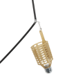 Miniatyrbillede 8 af 8: 4 stk. bærbar letvægts fiskefoder bur lokkemad fælde kurv feeder holder fiskegrej tilbehør 30g 4 stk.