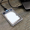 Miniatyrbilde 5 av 5: Mymisisa SATA til USB 3.0 Mobil Kabinett for 2,5 tommers SSD HDD Harddisker