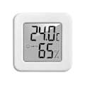 Miniatyrbillede 1 af 5: (Hvid) Mini LCD Indendørs Termometer Hygrometer, Bærbar Høj Præcision Digital Temperatur Fugtighed, Termo Hygrometer Komfortniveauindikator 1 STK