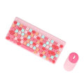 Miniatyrbillede 6 af 8: USB Tastatur Mus Trådløs Cute Mix Farve 86 Taster Retro Rund Konkav Keycap 1200DPI Gaming Keyboard Mus Pink