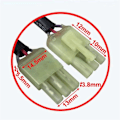 Miniatyrbild 3 av 5: Kylskåps DC Fläkt DC Motor DC12V ZWF-10-3 MA00517 för